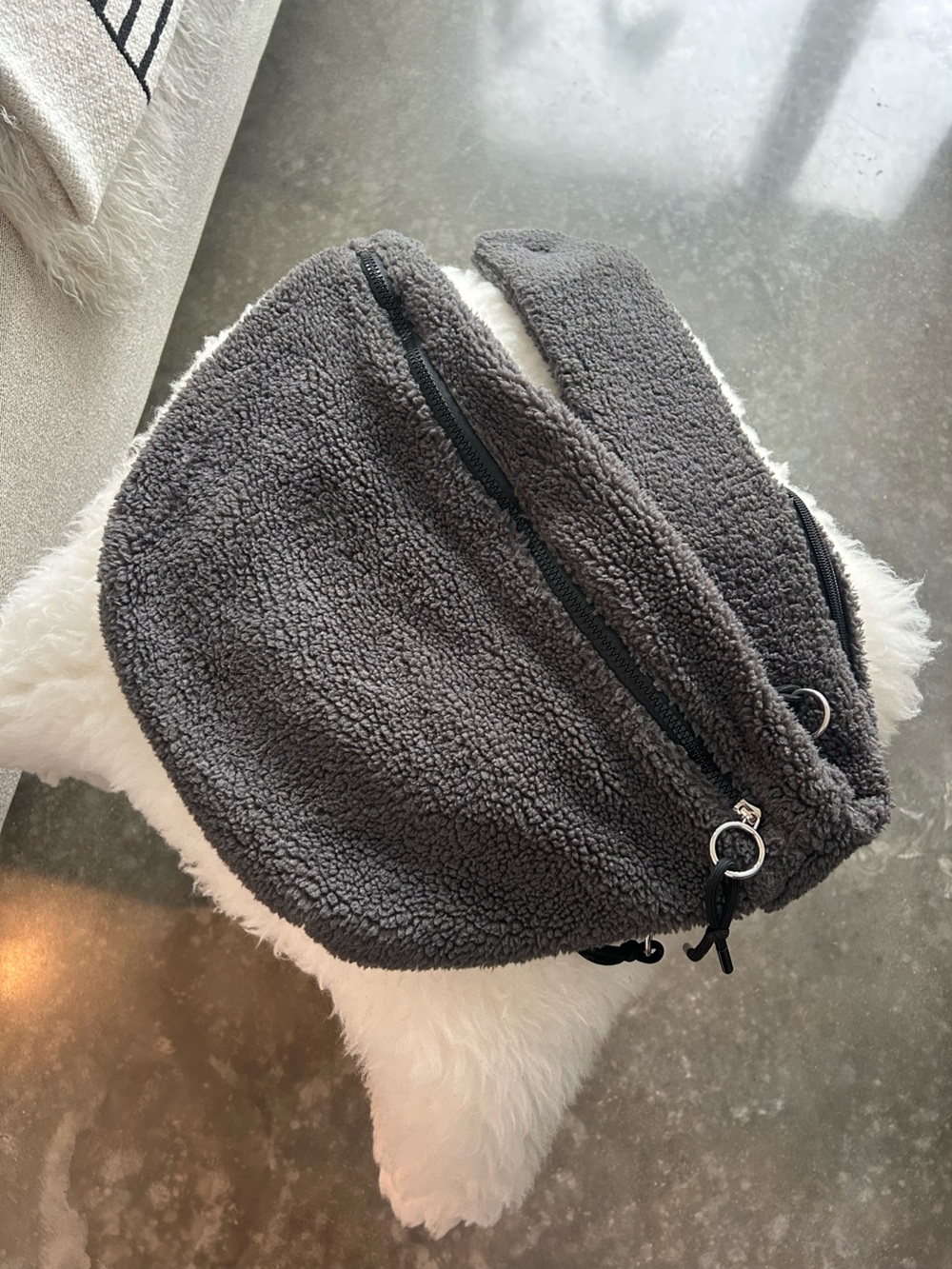 Free people Overachiever Sherpa Sling Bag
